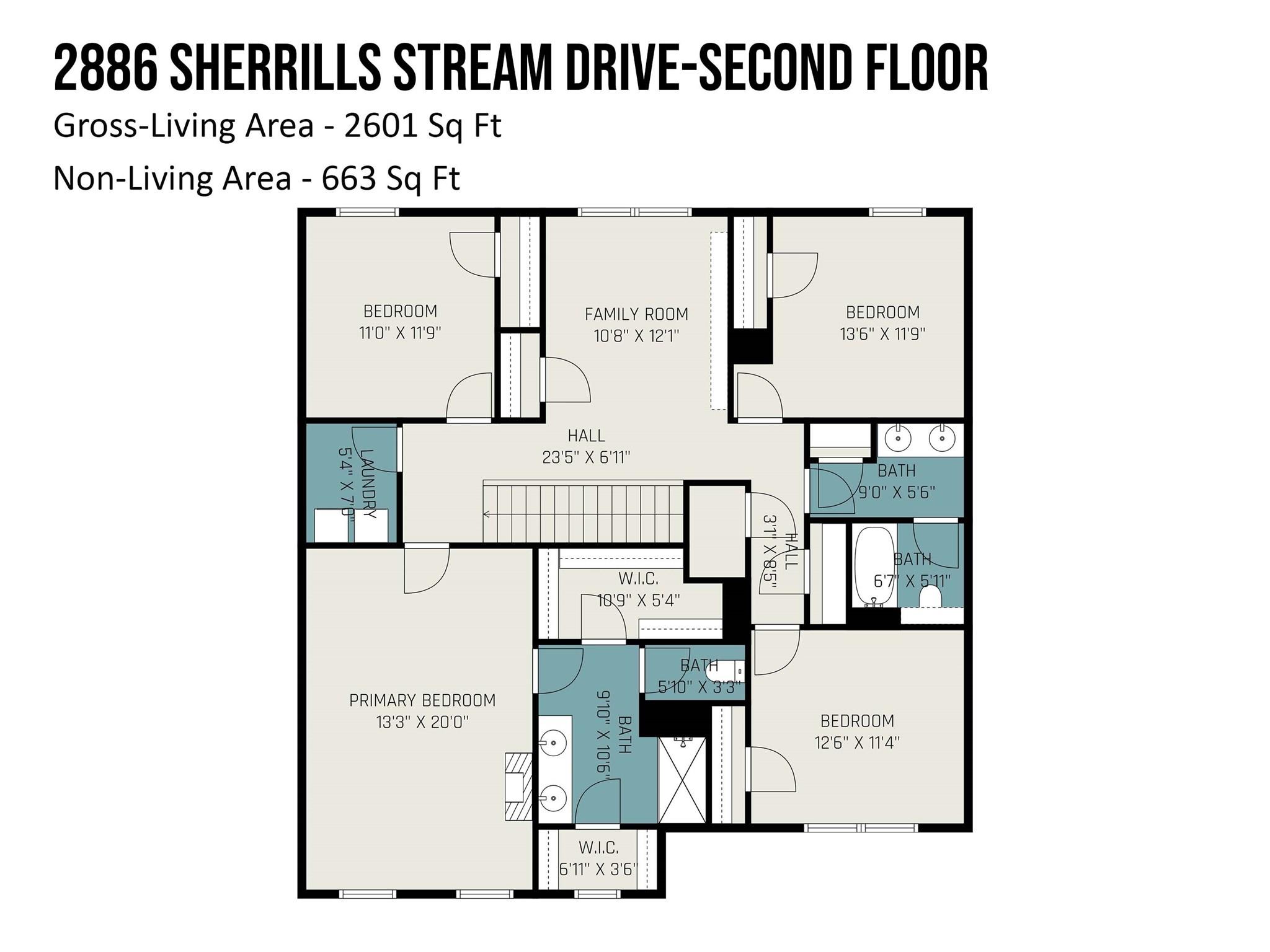 2886 Sherrills Stream Drive