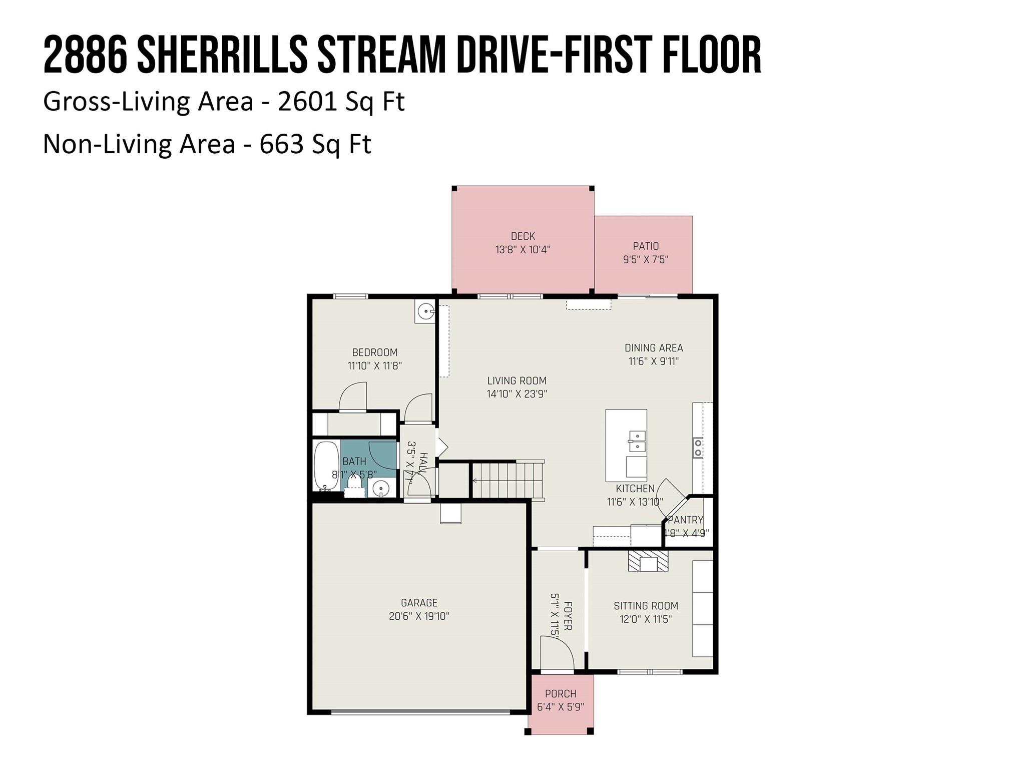 2886 Sherrills Stream Drive