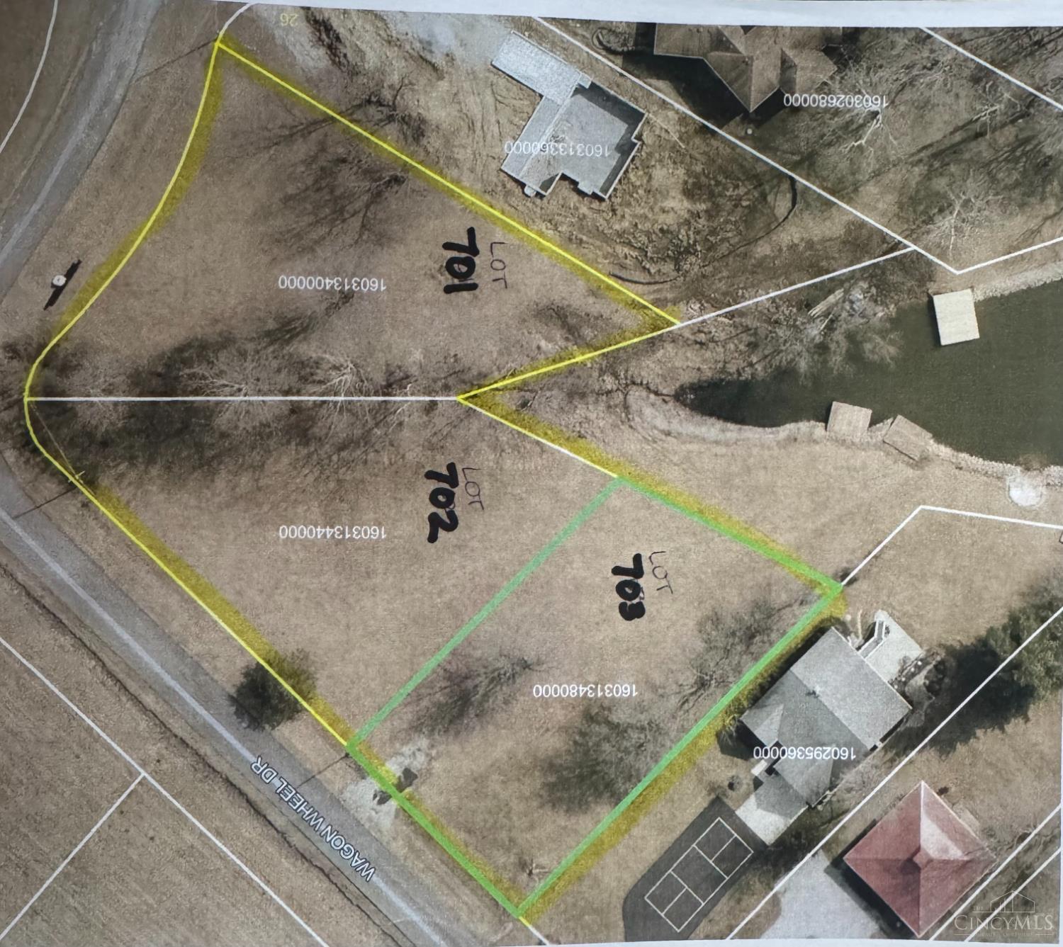 3 Wagon Wheel Circle