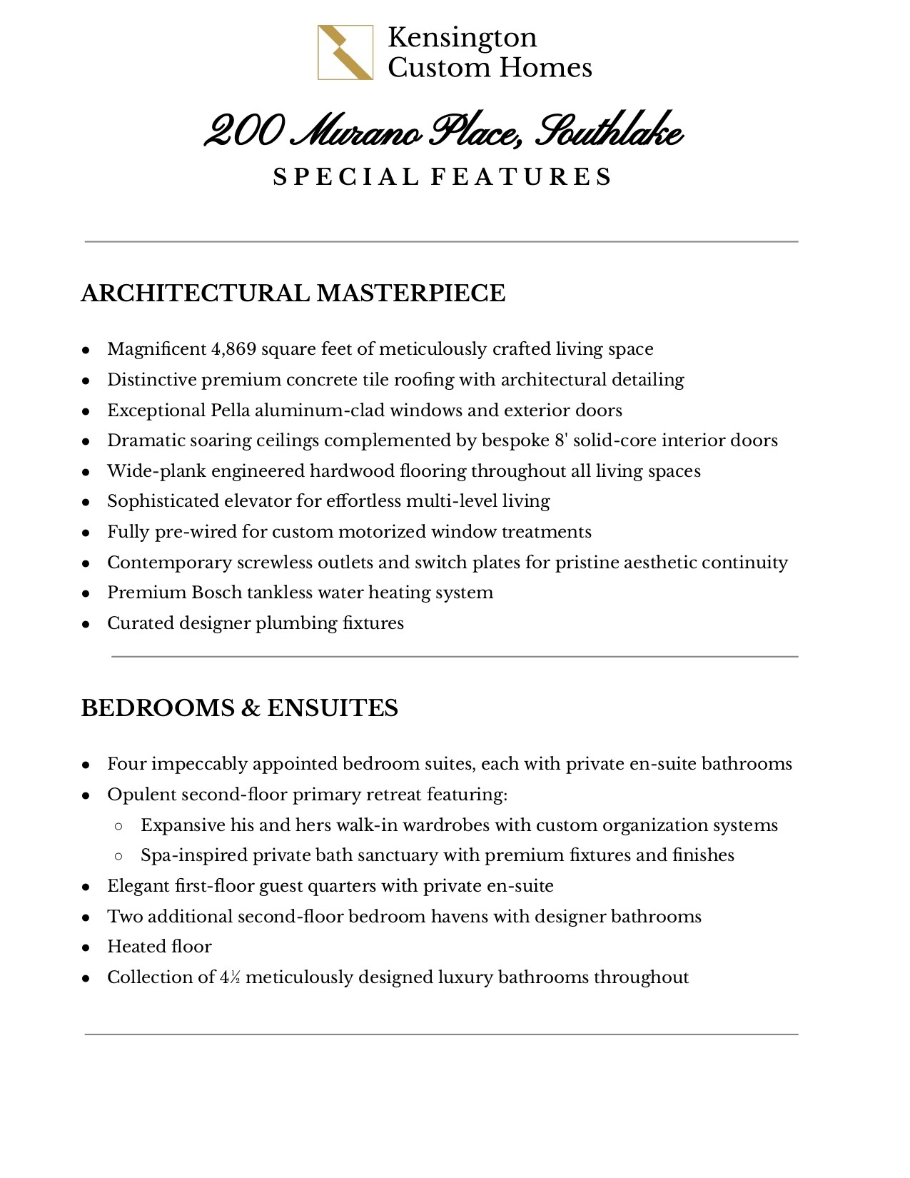 200 Murano Place