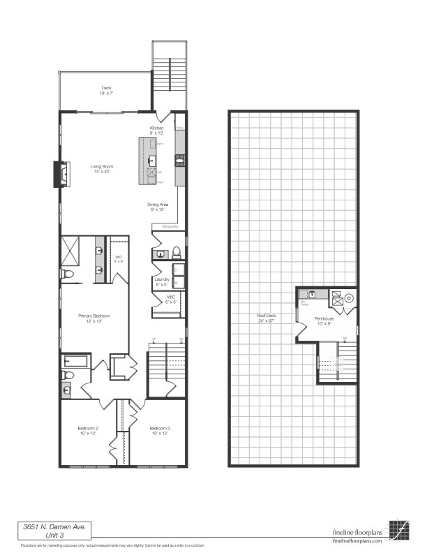 3651 N Damen Avenue Unit: 3