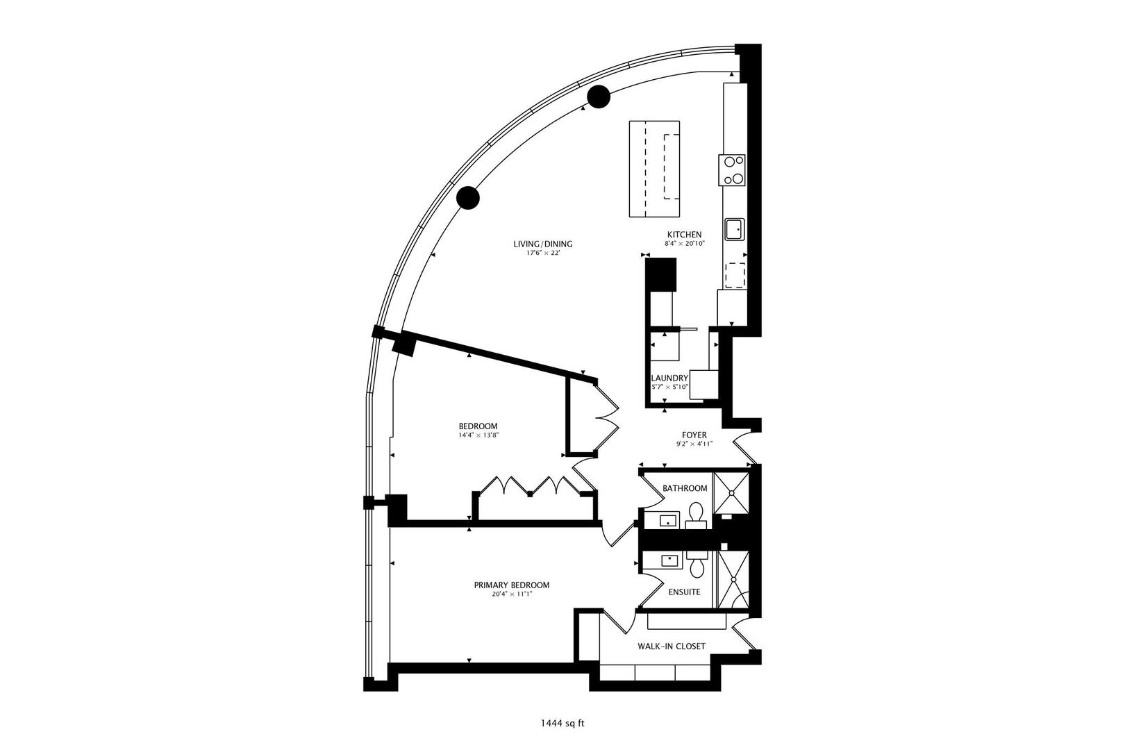 155 N HARBOR Drive Unit: 4003