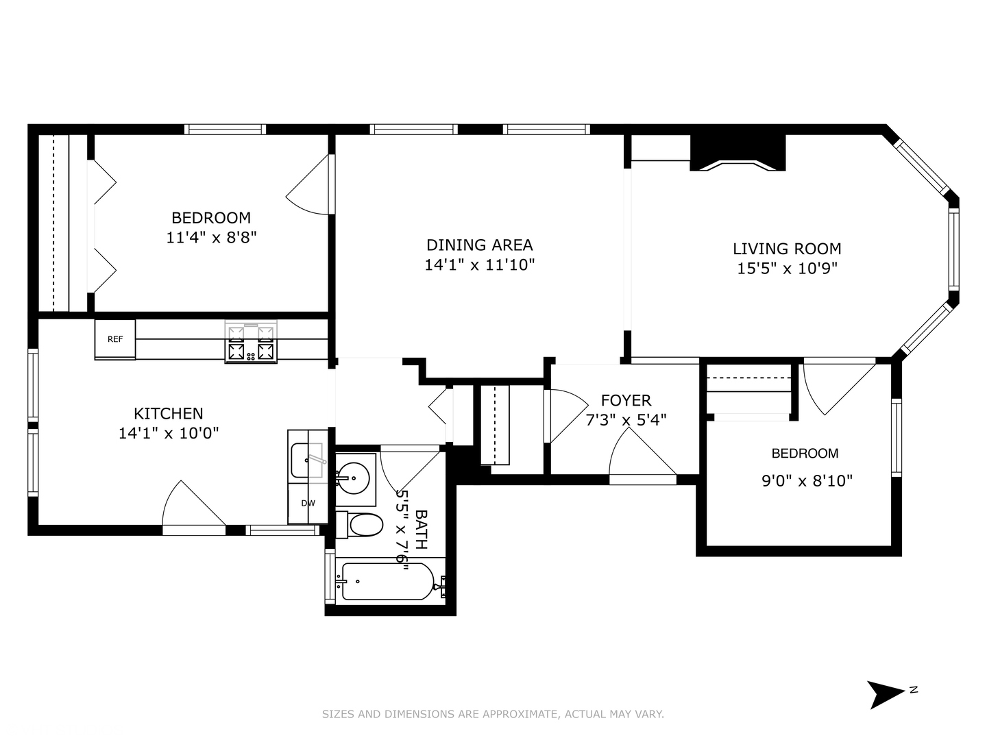 1443 W WAVELAND Avenue Unit: 1