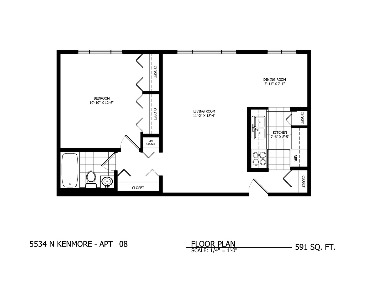 5534 N Kenmore Avenue Unit: 508
