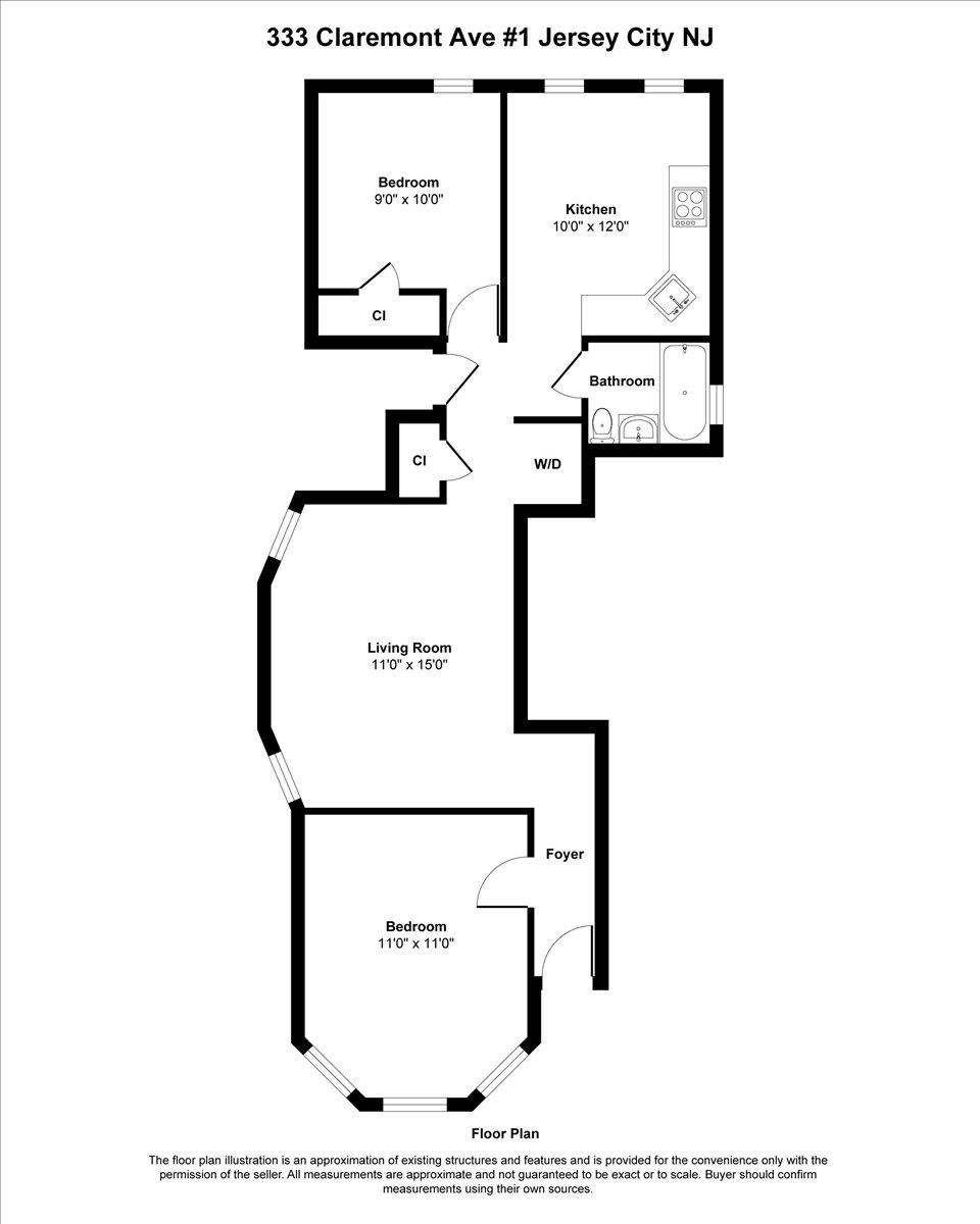 333 CLAREMONT AVE Unit: 1