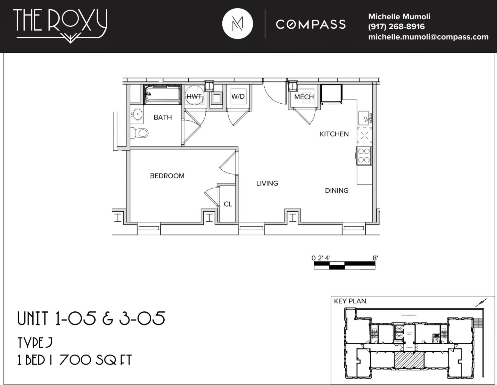 201 CORNELISON AVE Unit: 105