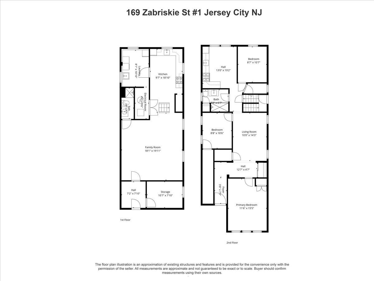 169 ZABRISKIE ST Unit: 1