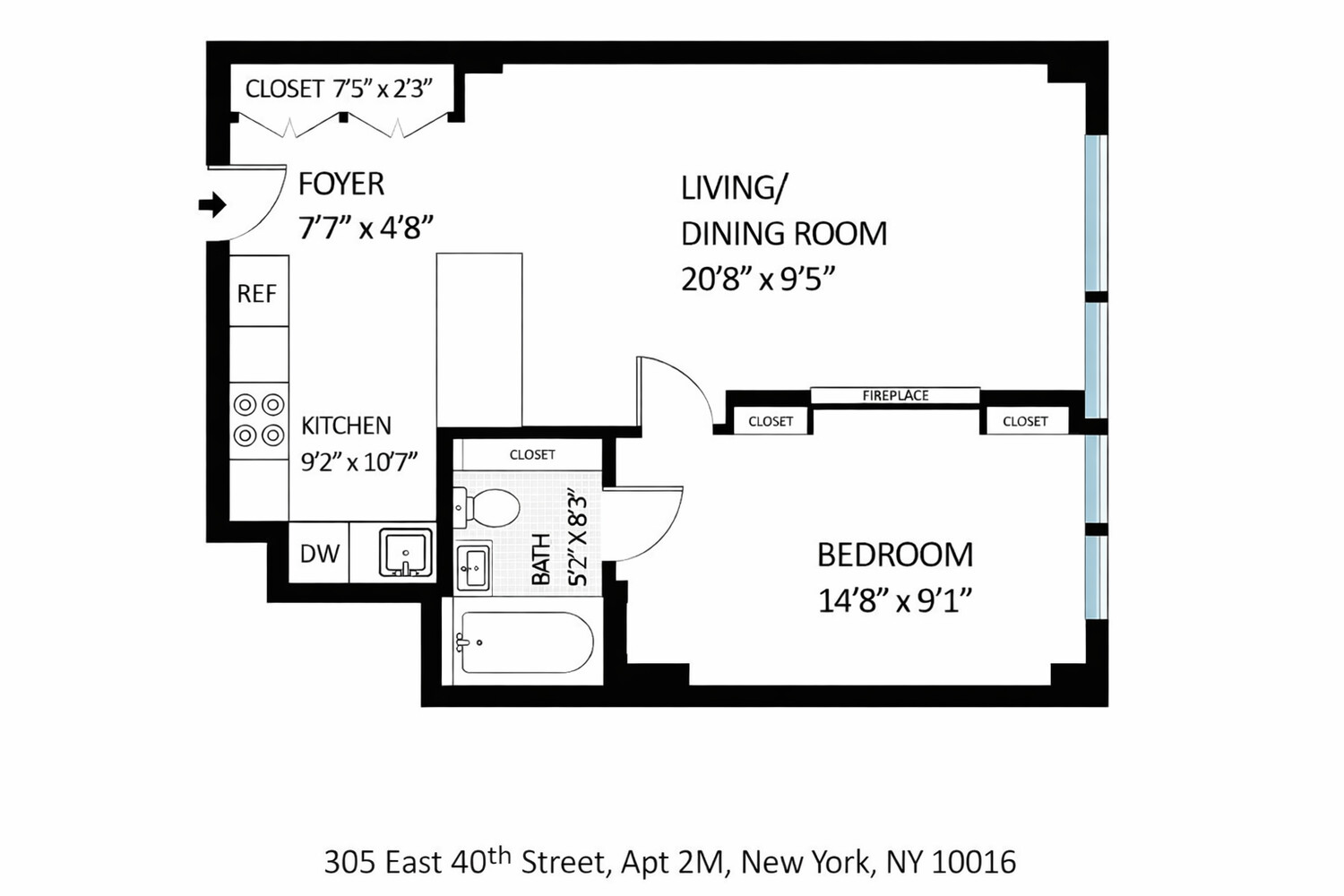 305 E 40TH Street 2M