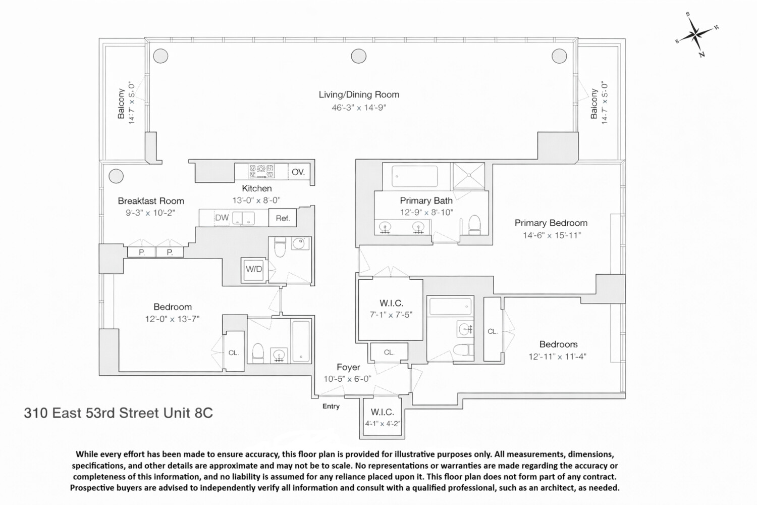 310 E 53RD Street 8C