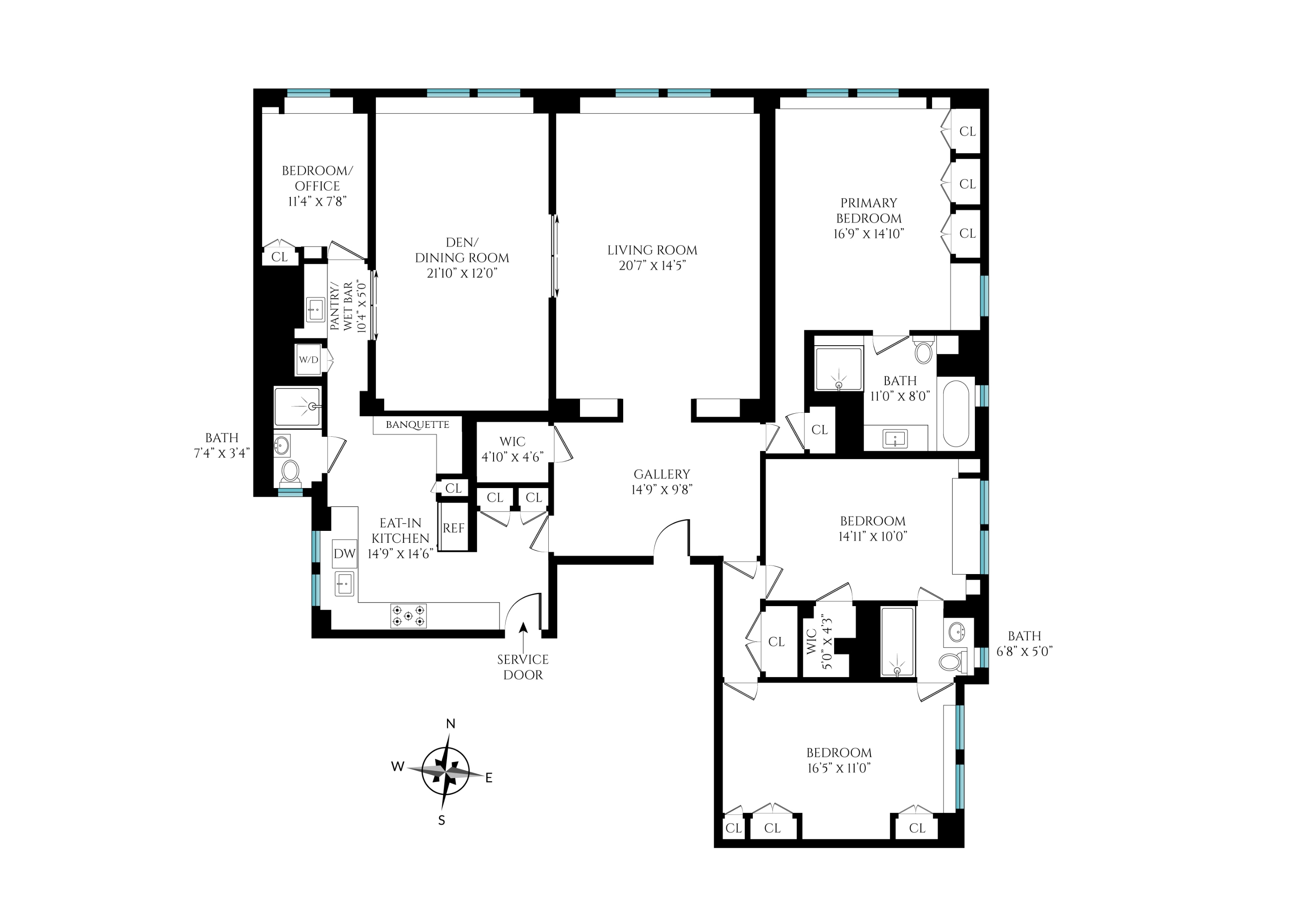 40 W 77th Street 7B
