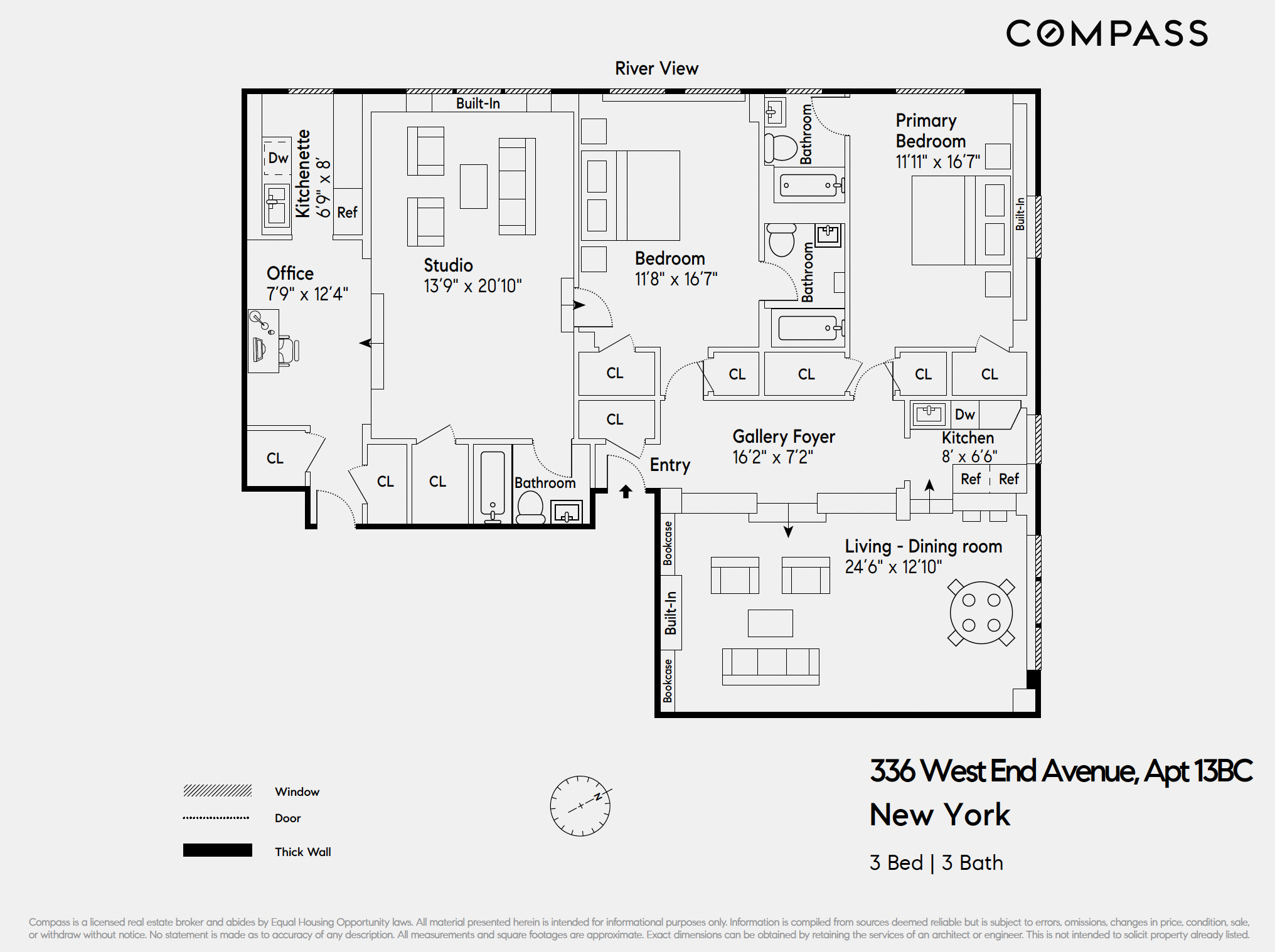 336 W End Avenue 13BC