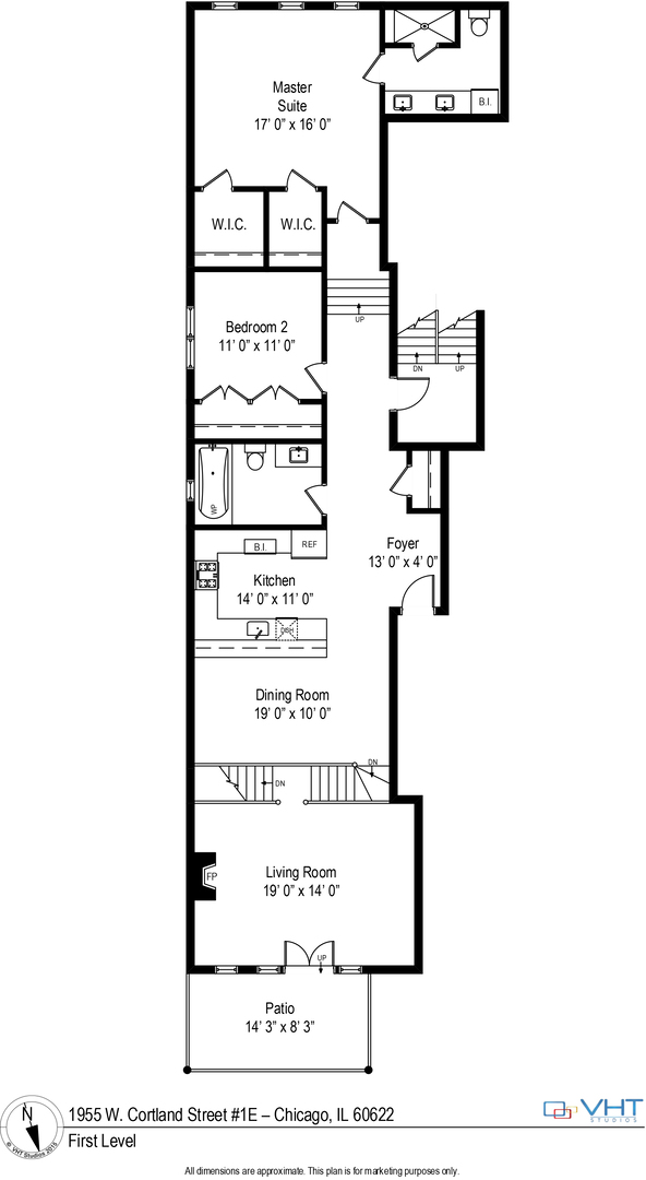 1955 W CORTLAND Street Unit: 1E
