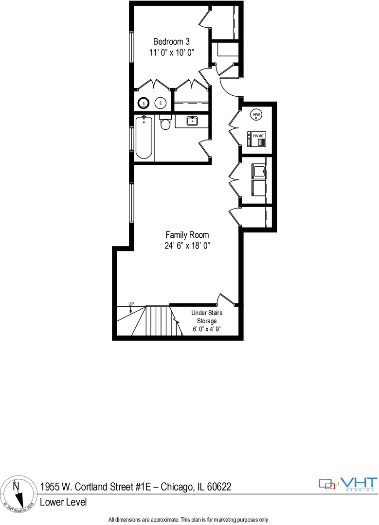 1955 W CORTLAND Street Unit: 1E