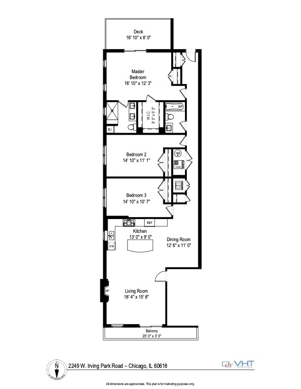 2249 W Irving Park Road Unit: 4
