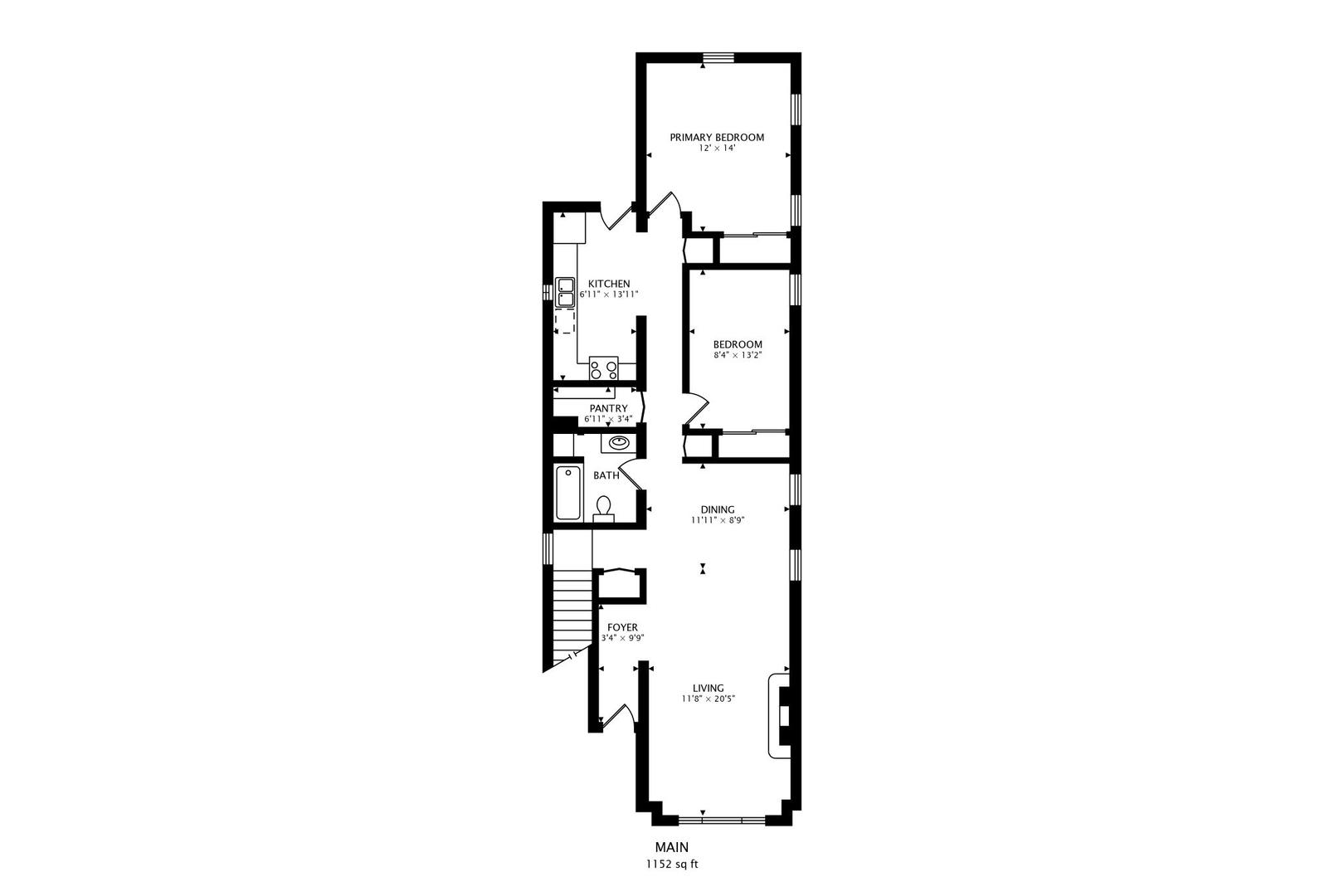 613 N Racine Avenue Unit: 1