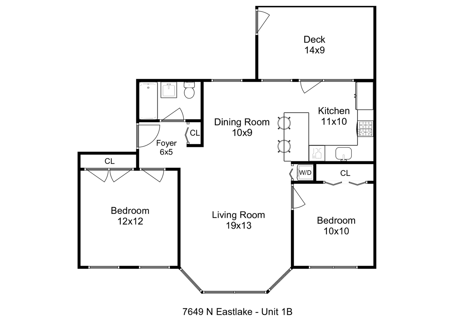 7649 N EASTLAKE Terrace Unit: 1B
