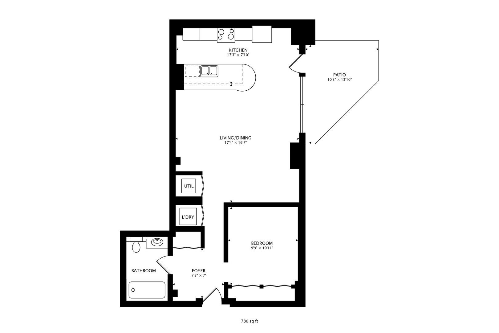 1040 W ADAMS Street Unit: 220