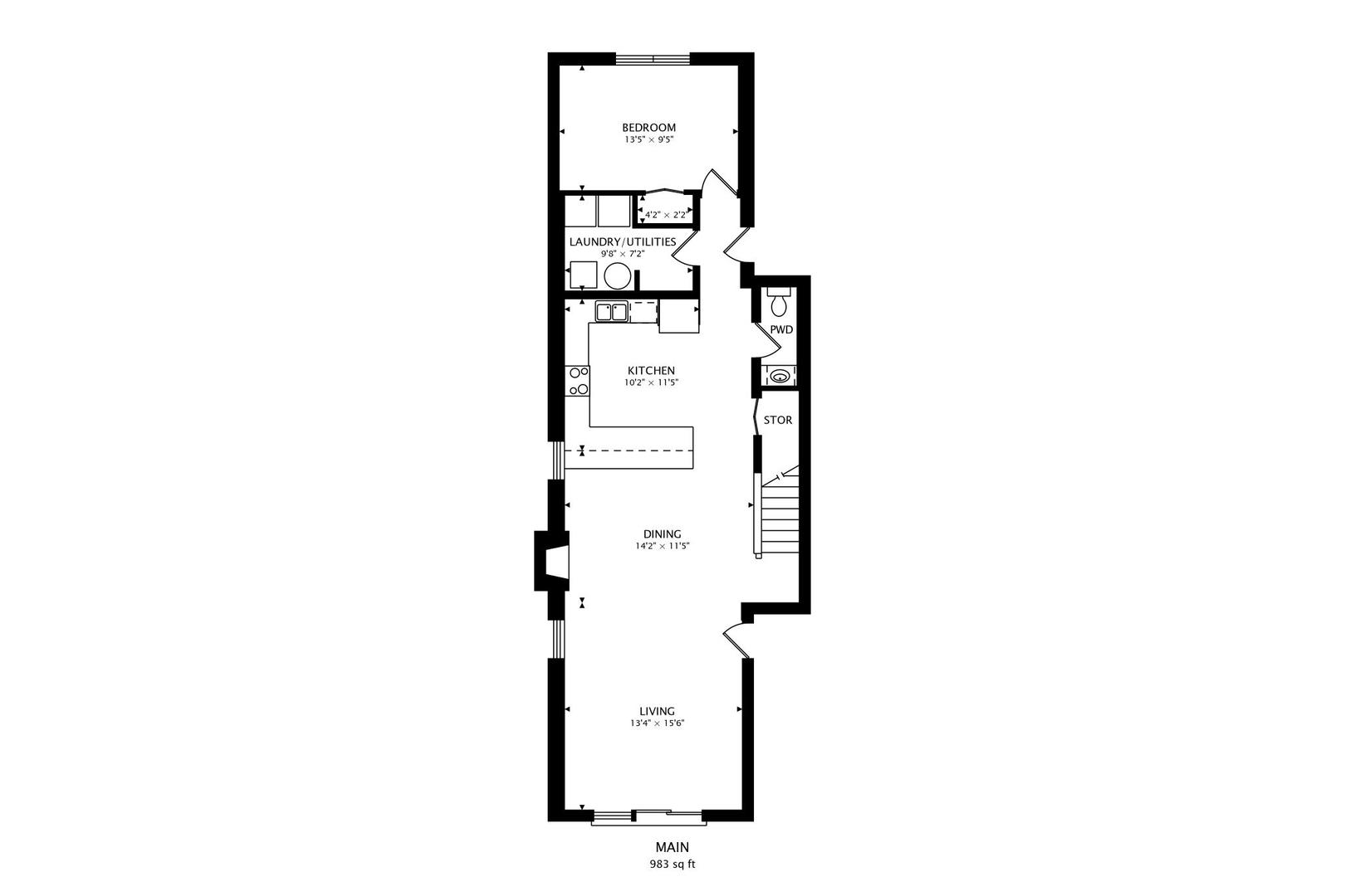1429 N PAULINA Street Unit: C