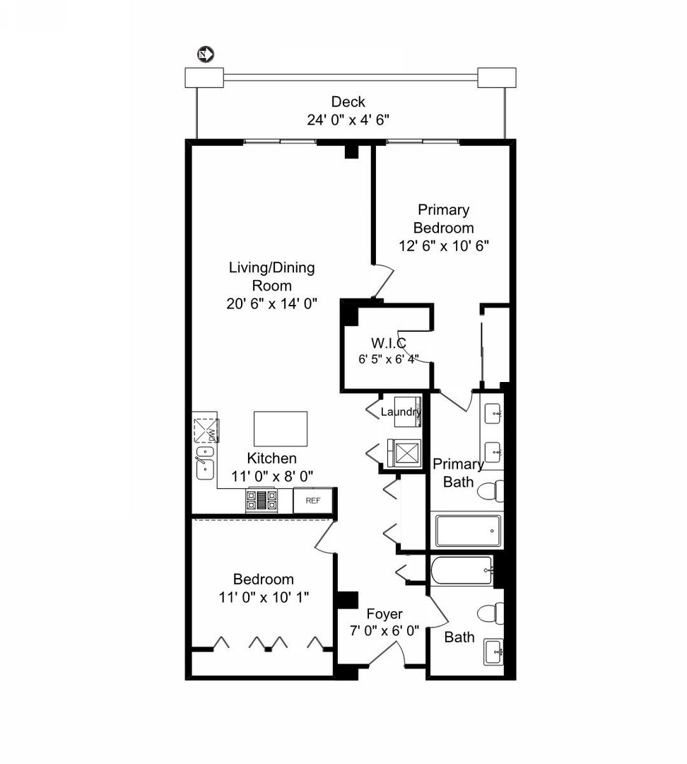 4011 N FRANCISCO Avenue Unit: 106