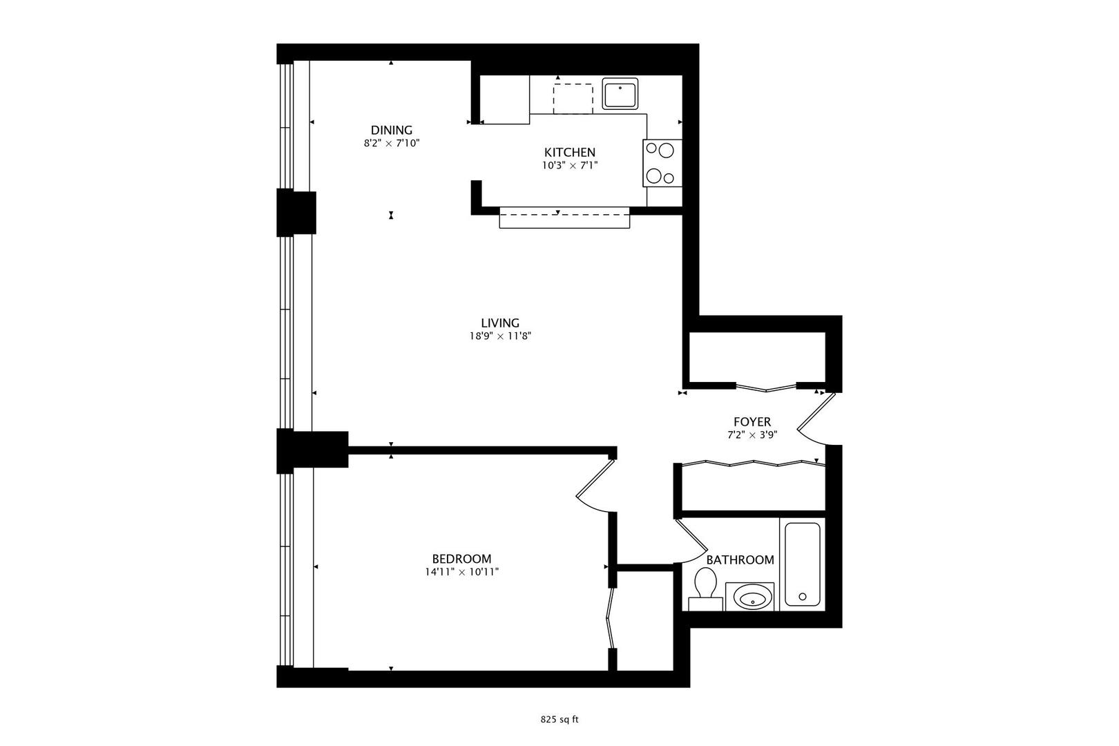 655 W Irving Park Road Unit: 2413