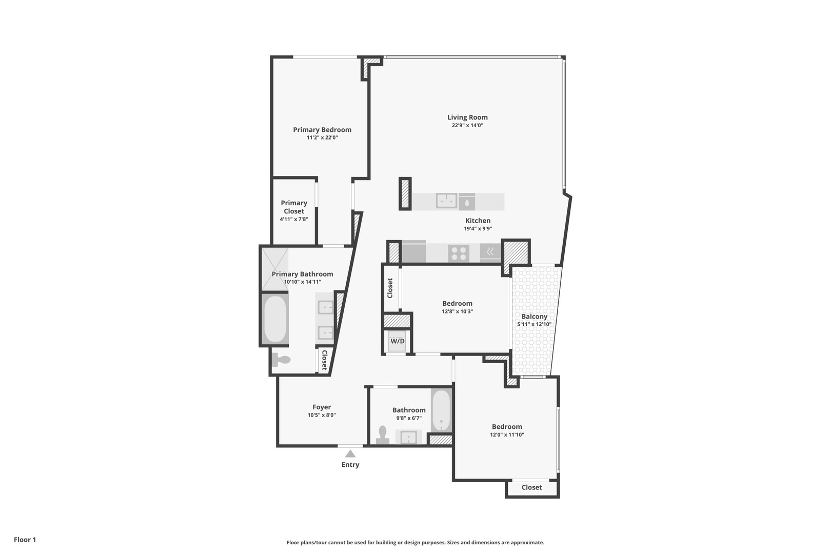 100 E 14th Street Unit: 1105