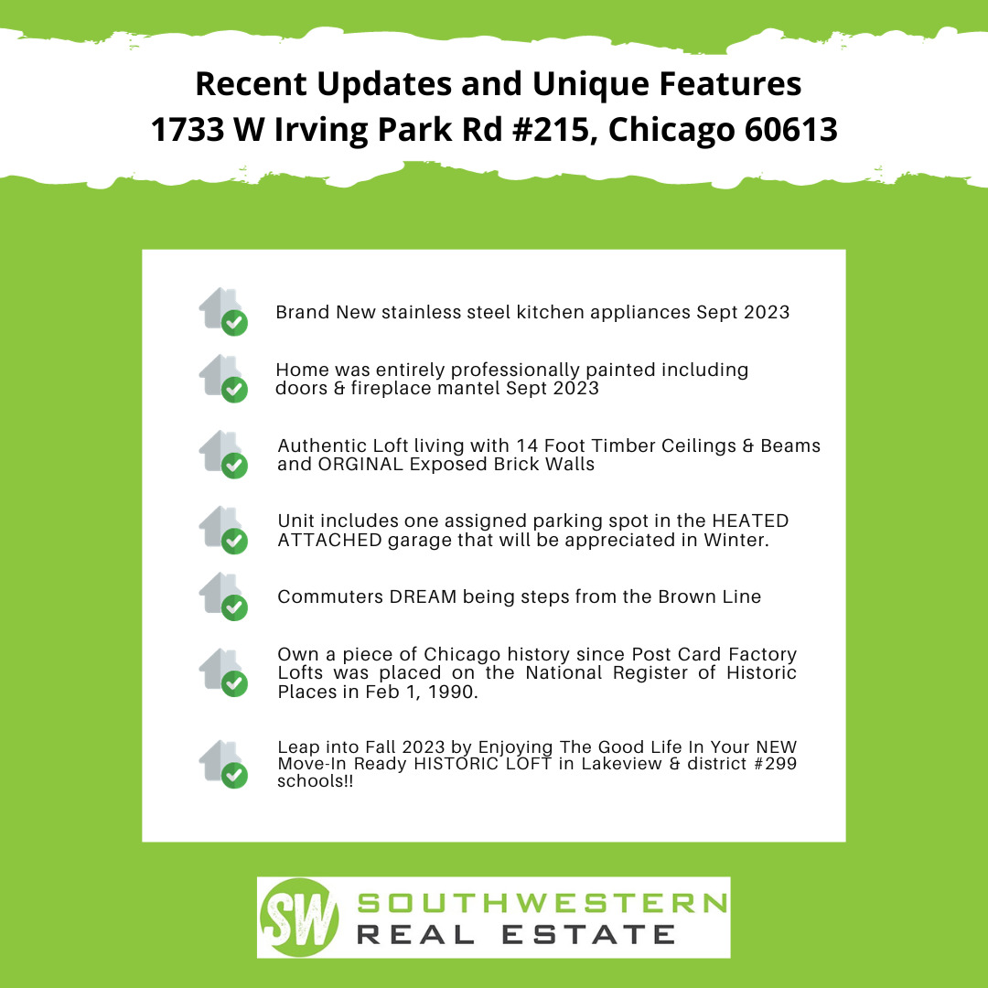 1733 W Irving Park Road Unit: 215