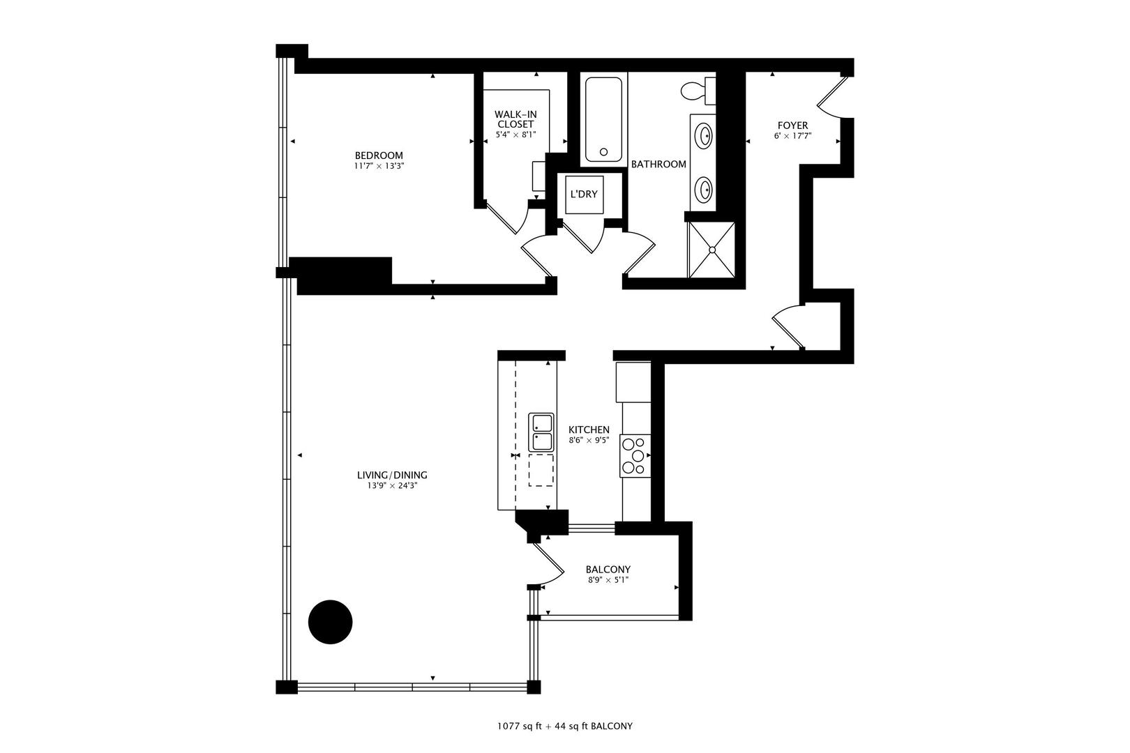505 N MCCLURG Court Unit: 1506