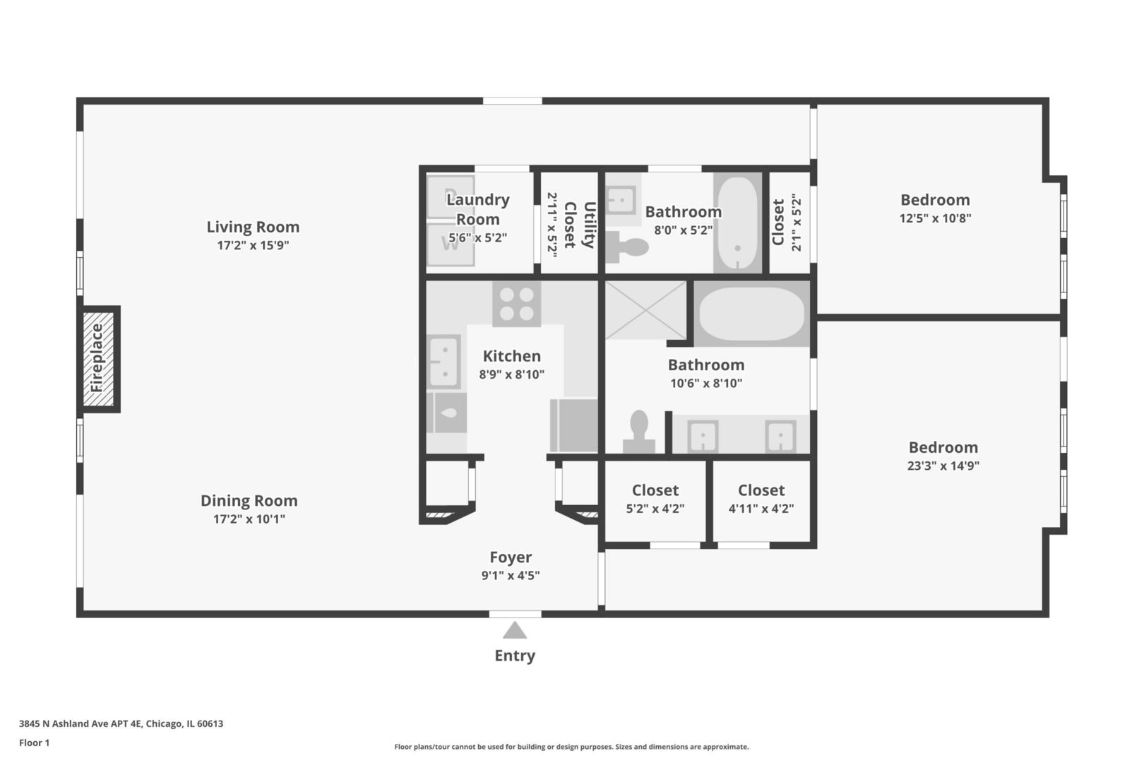 3845 N Ashland Avenue Unit: 4E