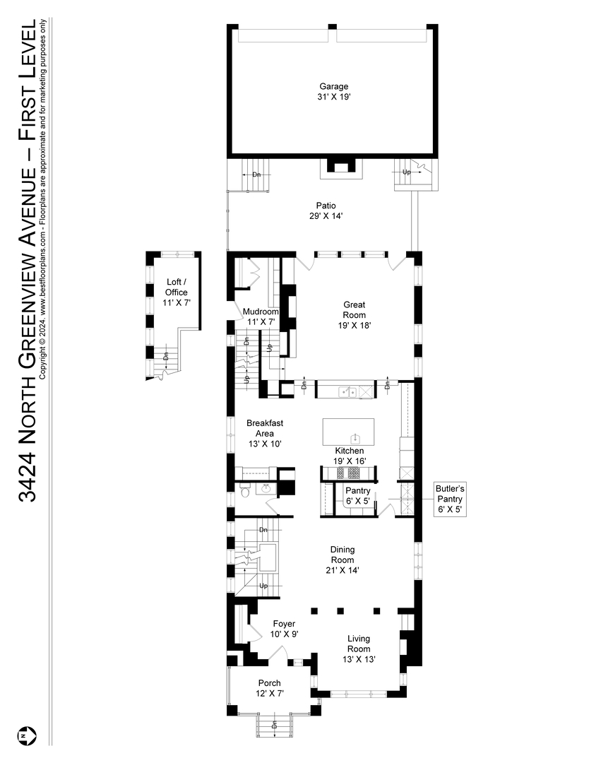 3424 N Greenview Avenue