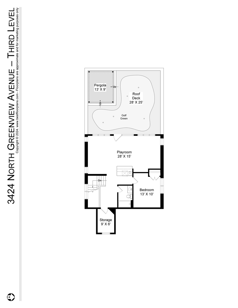 3424 N Greenview Avenue