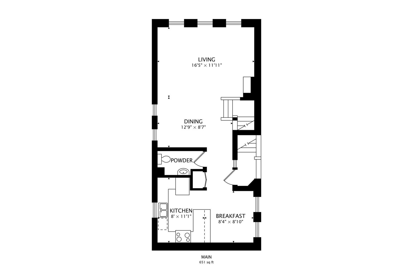 3442 N DAMEN Avenue Unit: 3