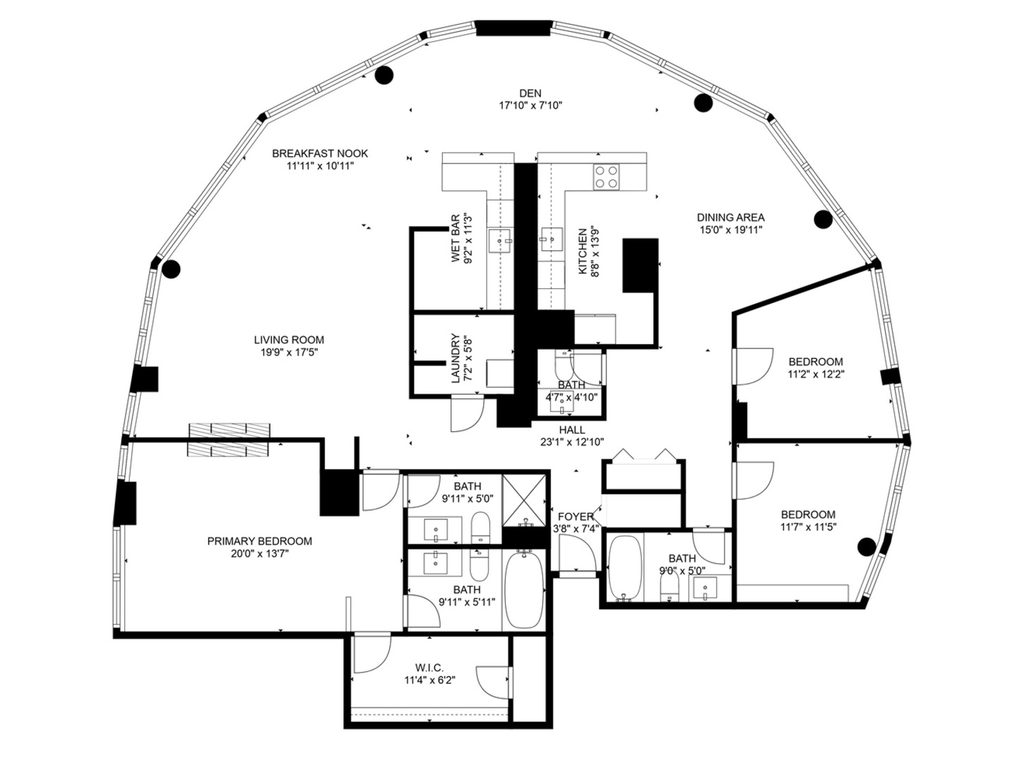 155 N HARBOR Drive Unit: 212-213