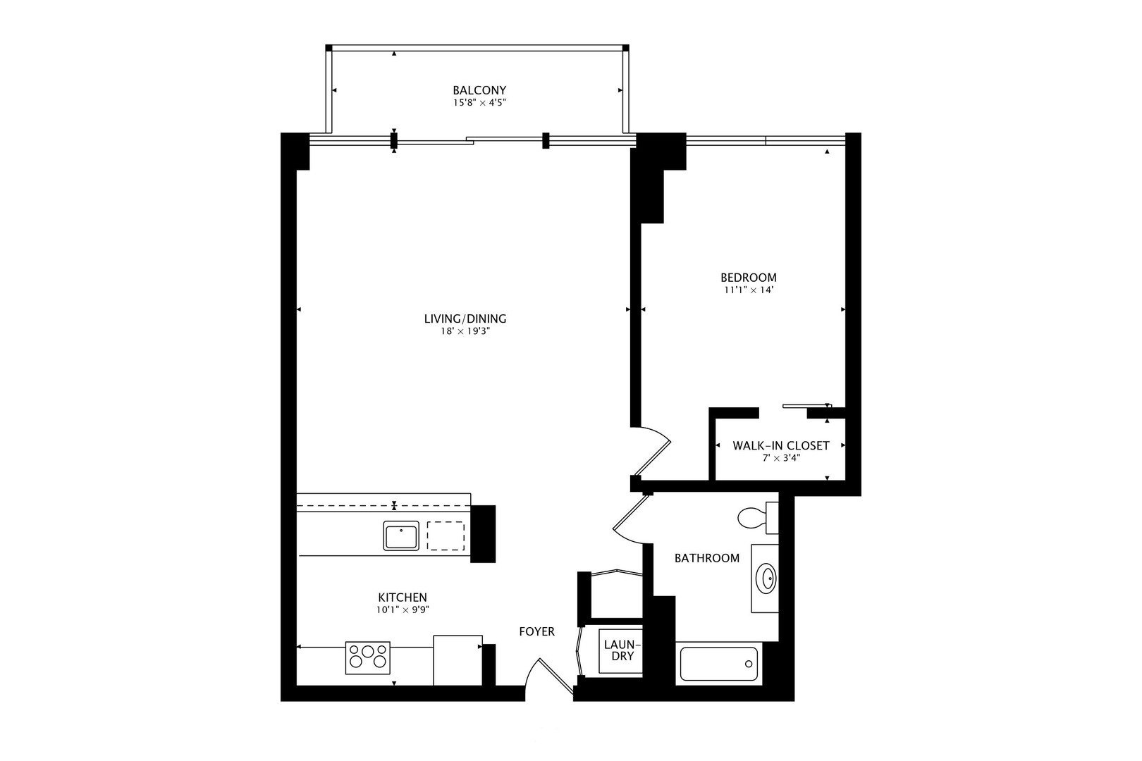 757 N Orleans Street Unit: 1105