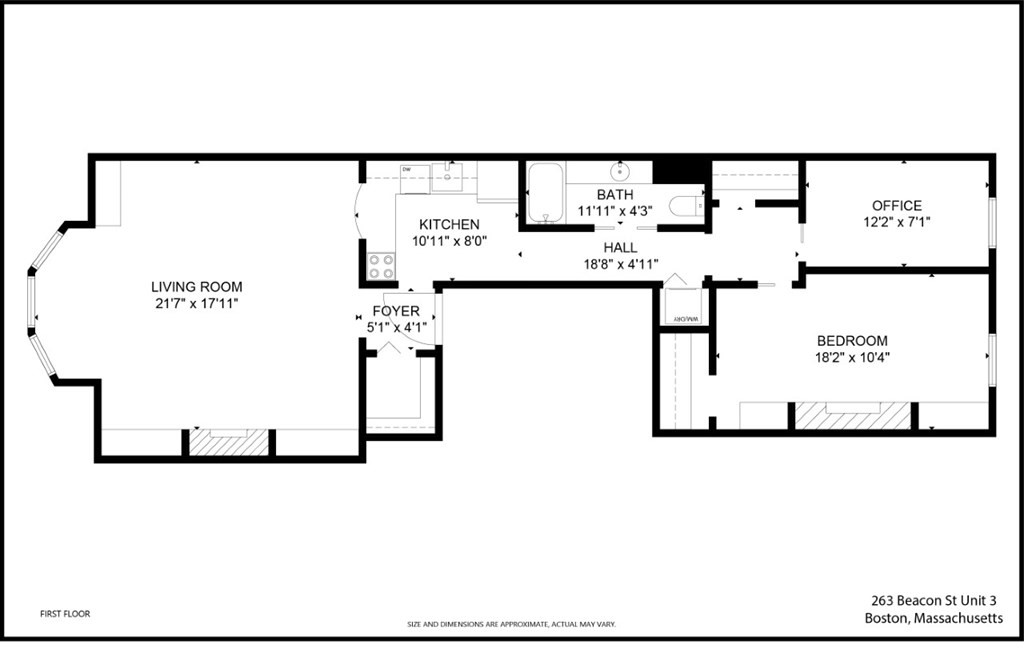 263 Beacon Street Unit: 3