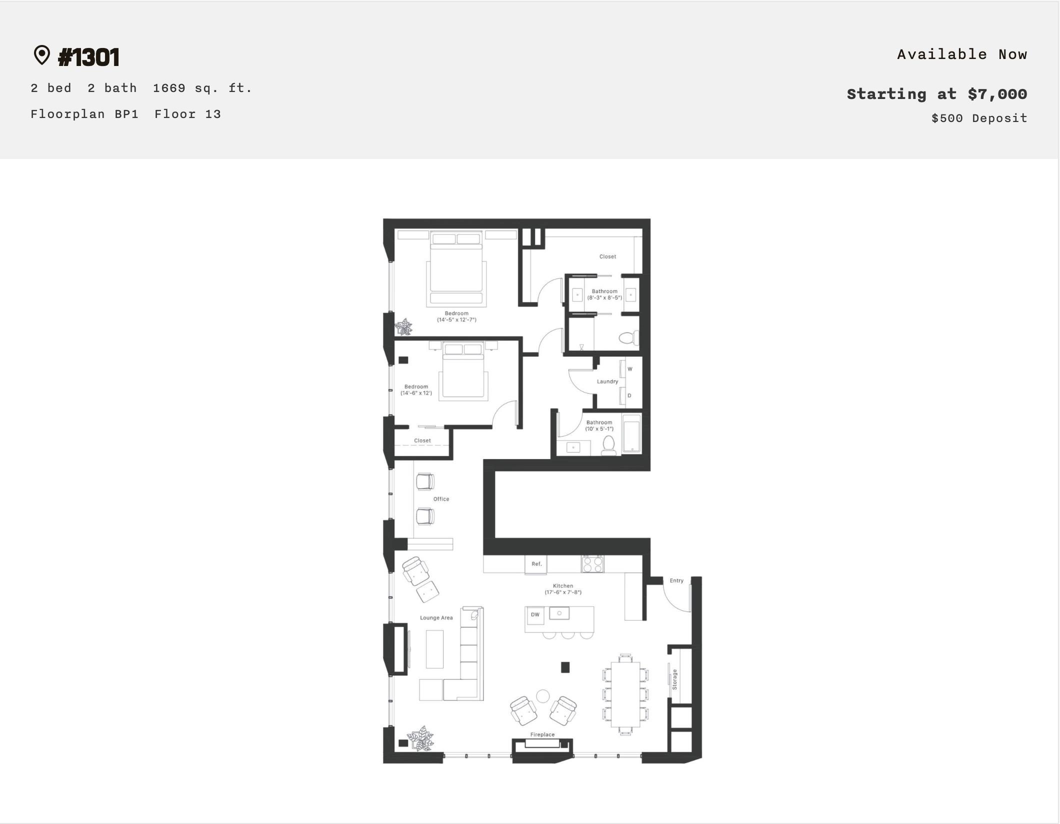 10 S Paterson Street 1301