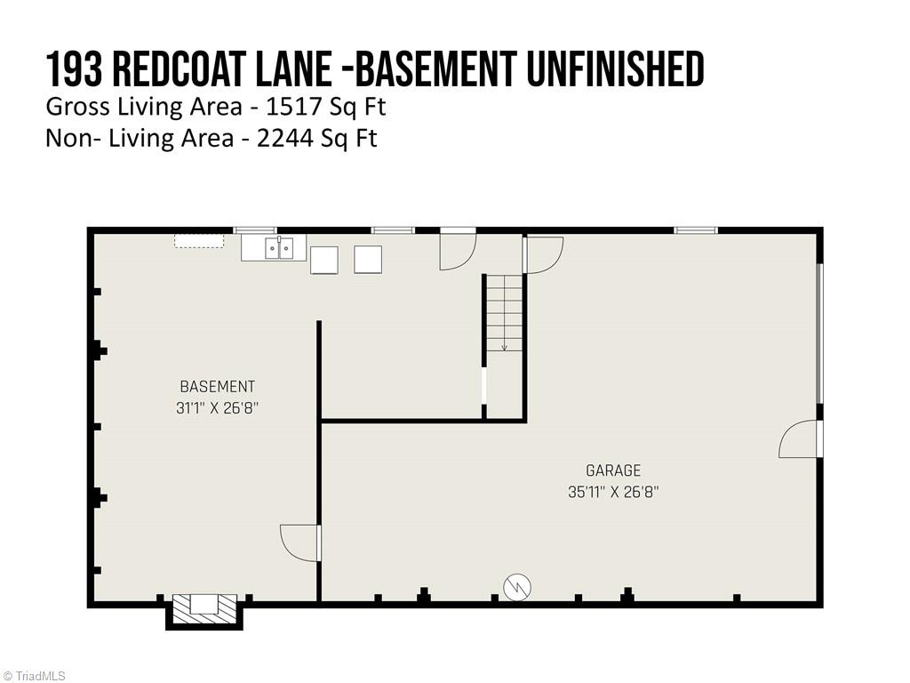 193 Redcoat Lane, Winston-Salem