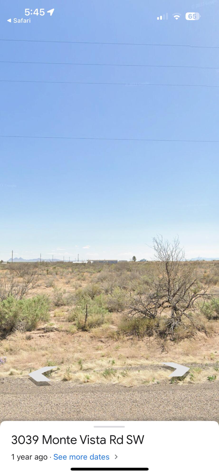 Monte Vista Road SW