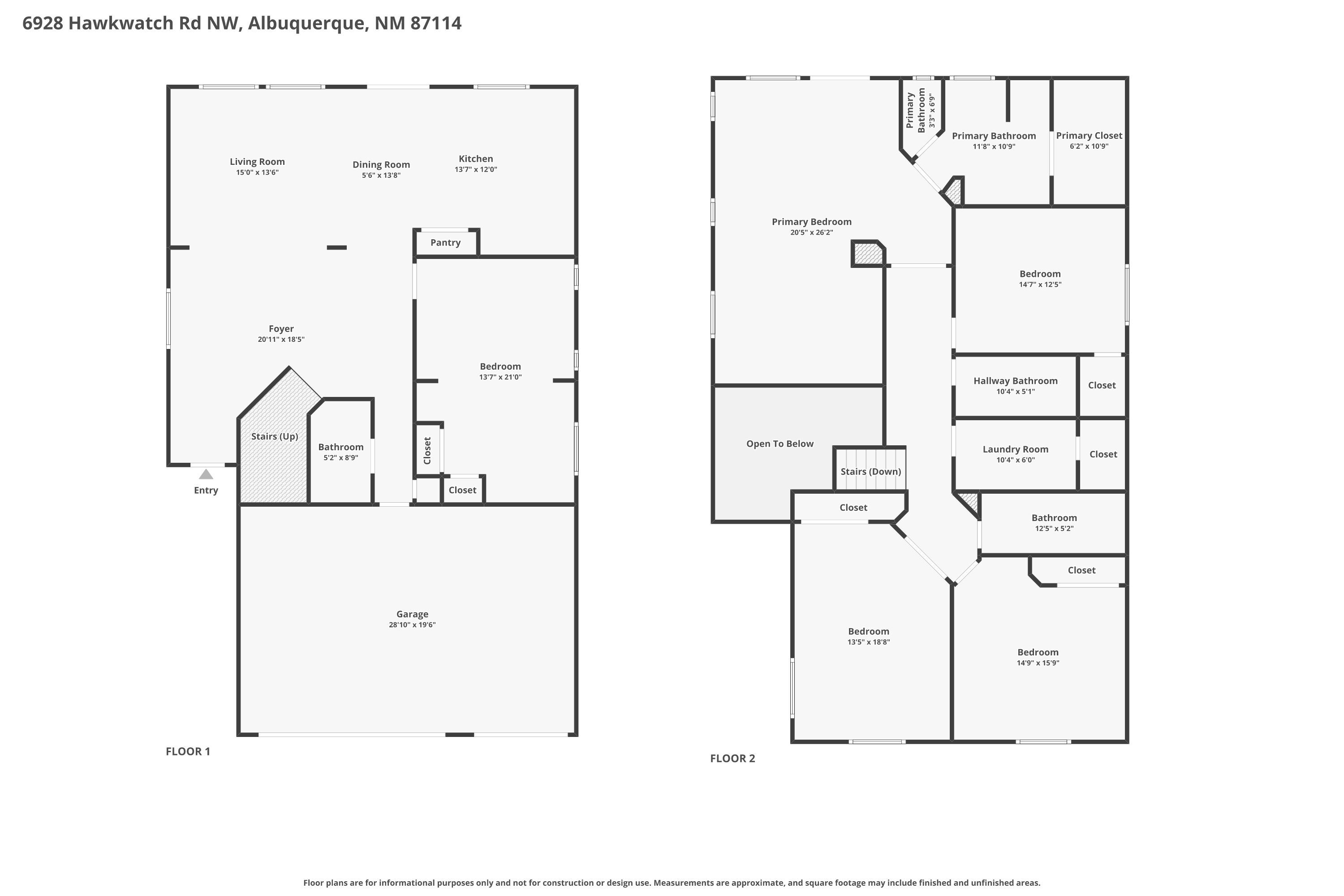 6928 Hawkwatch Road NW