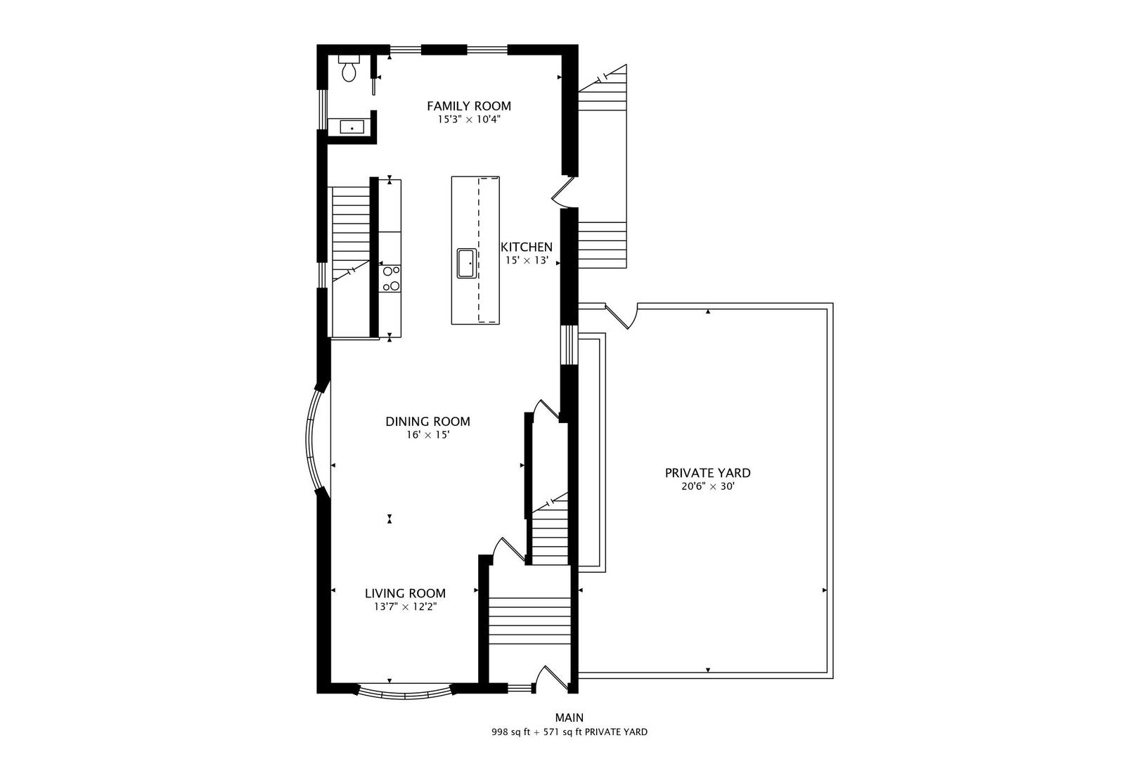 1351 N Damen Avenue Unit: 1