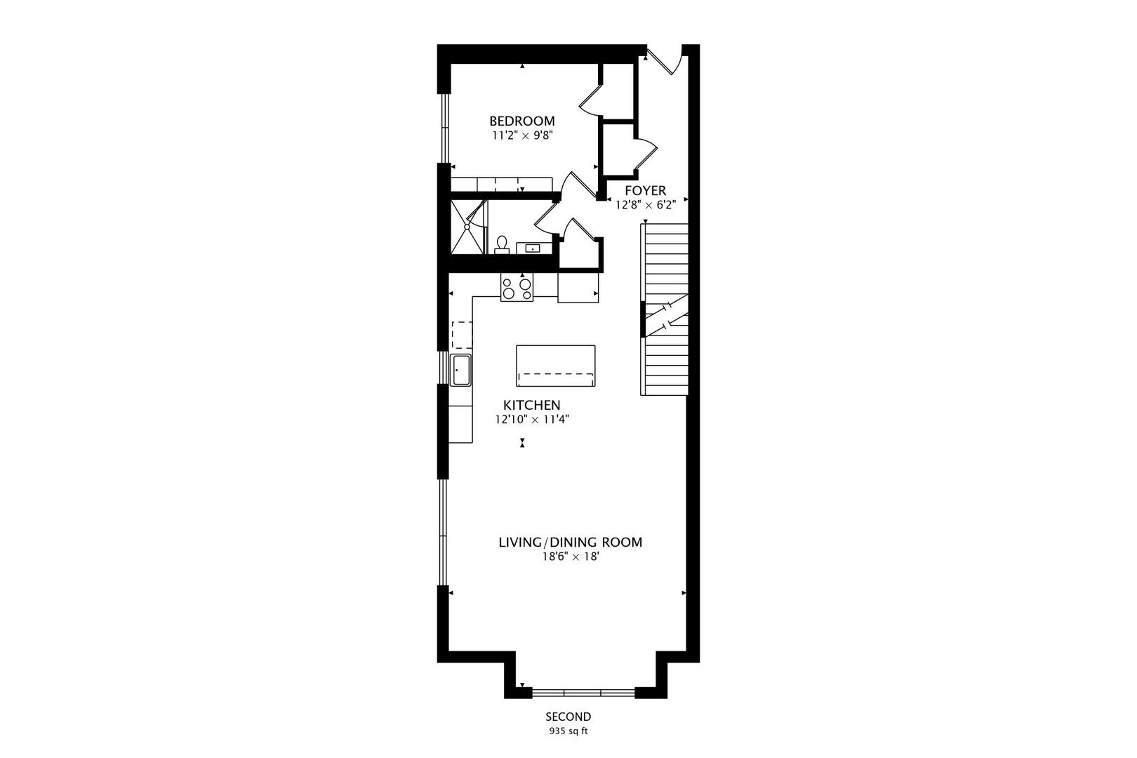 1819 N St Louis Avenue Unit: 2FN