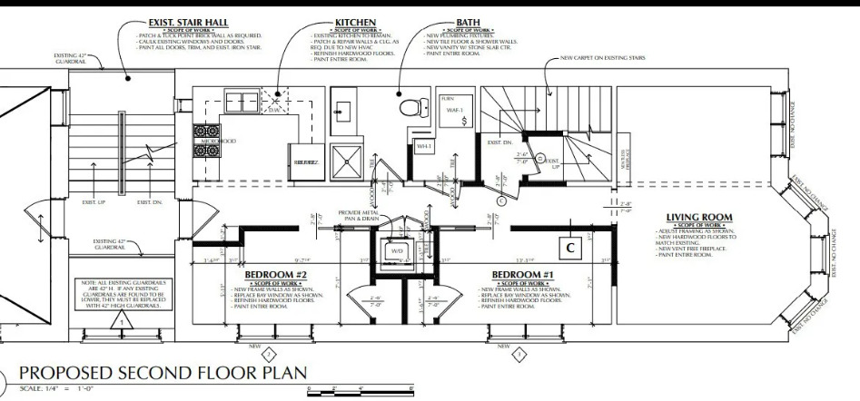 1422 W Lexington Street Unit: 2F