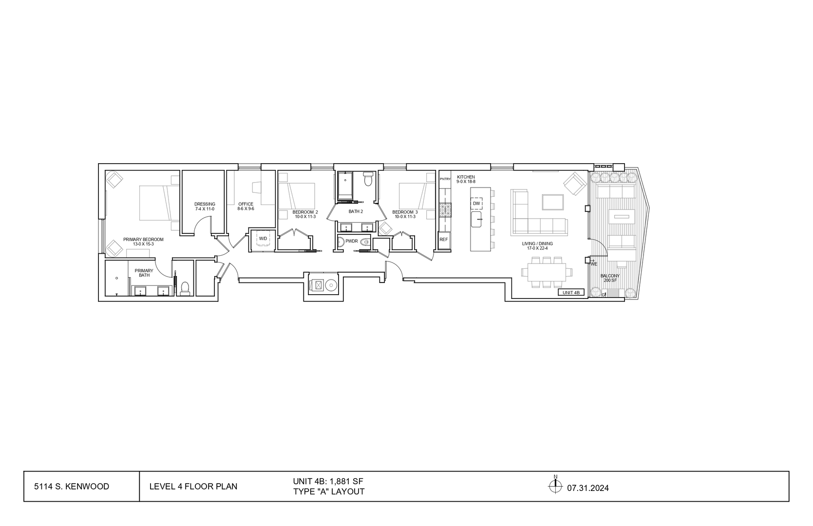 5114 S Kenwood Avenue Unit: 4B
