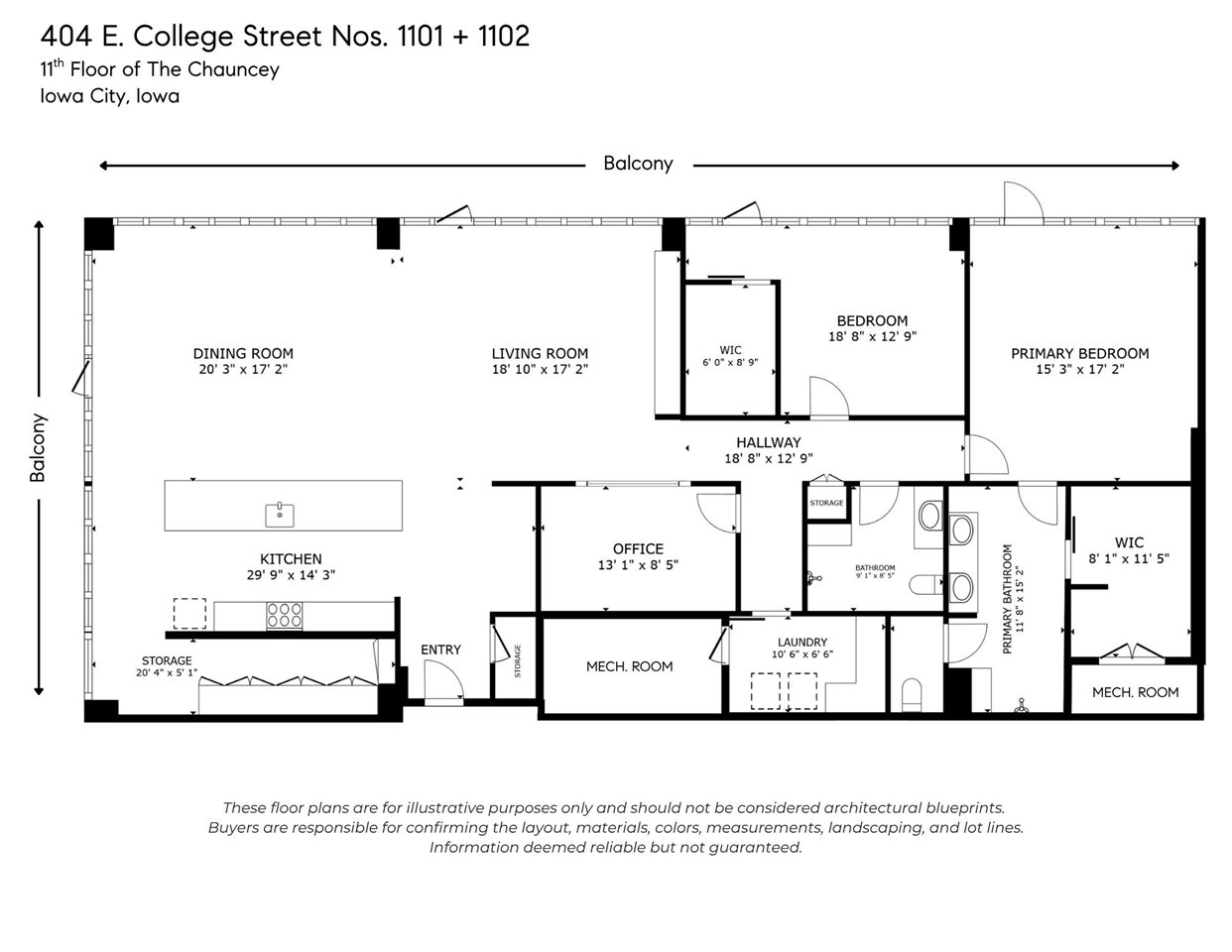 404 E College St Unit: No. 1101 + 1102