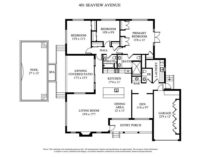 401 Seaview Avenue, Palm Beach