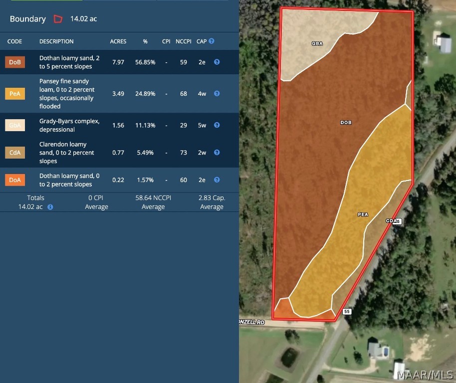 14ac County Road 55 .