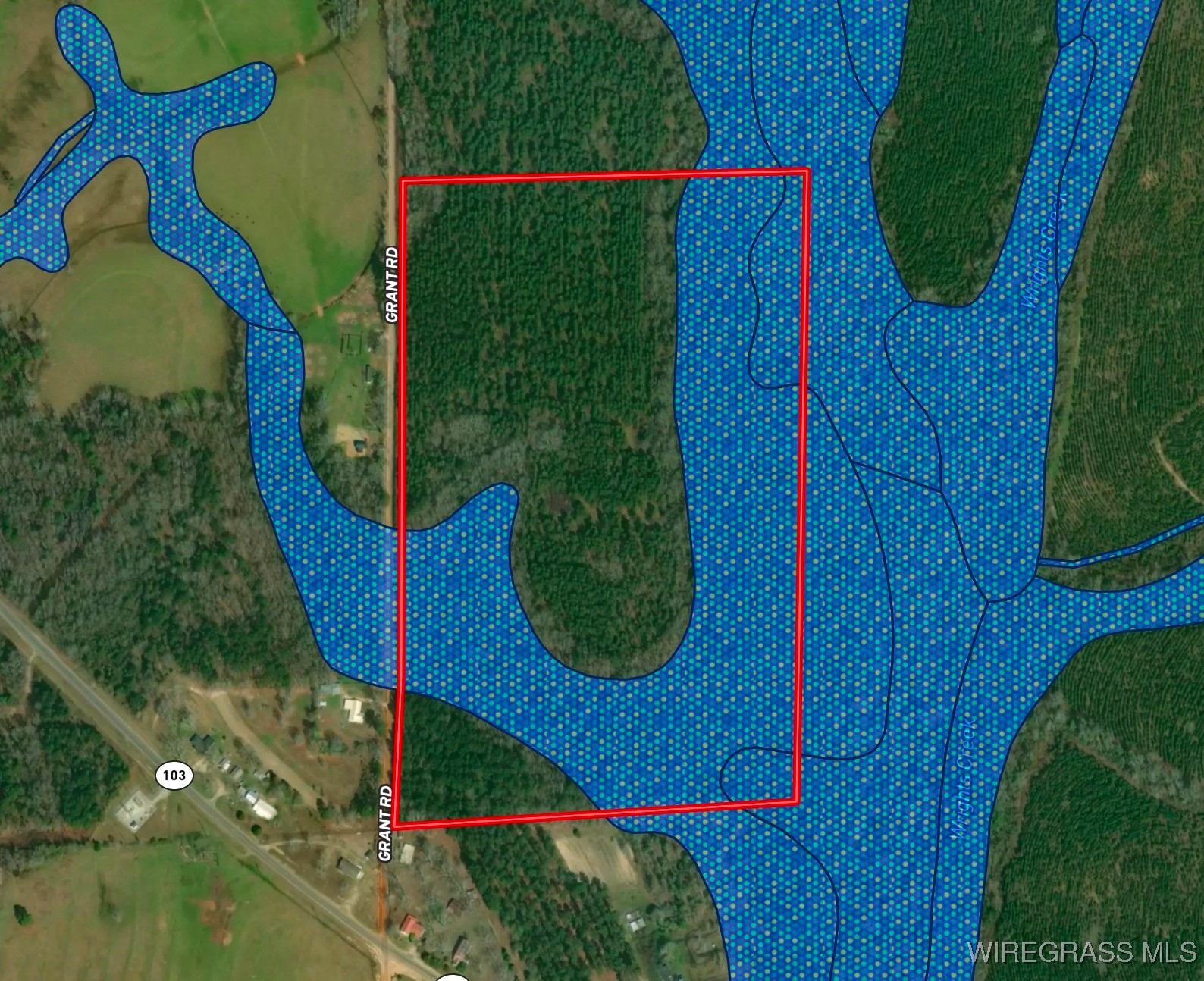 65+/- Tindil Creek .