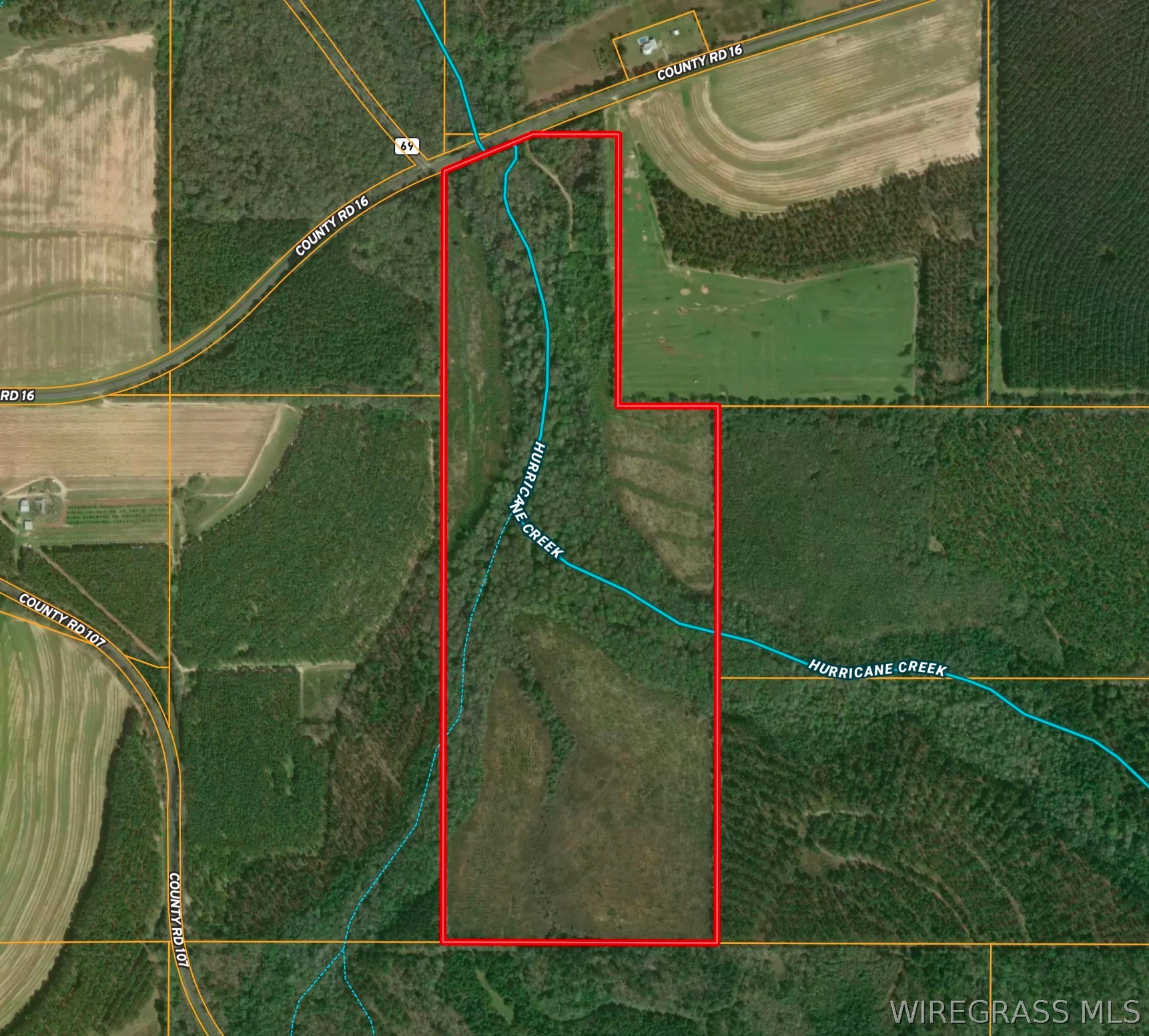 105 Acres County Road 16 .