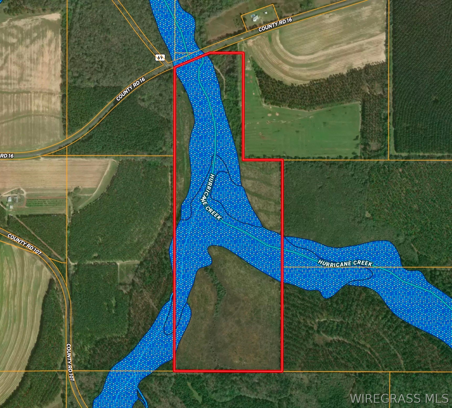 105 Acres County Road 16 .