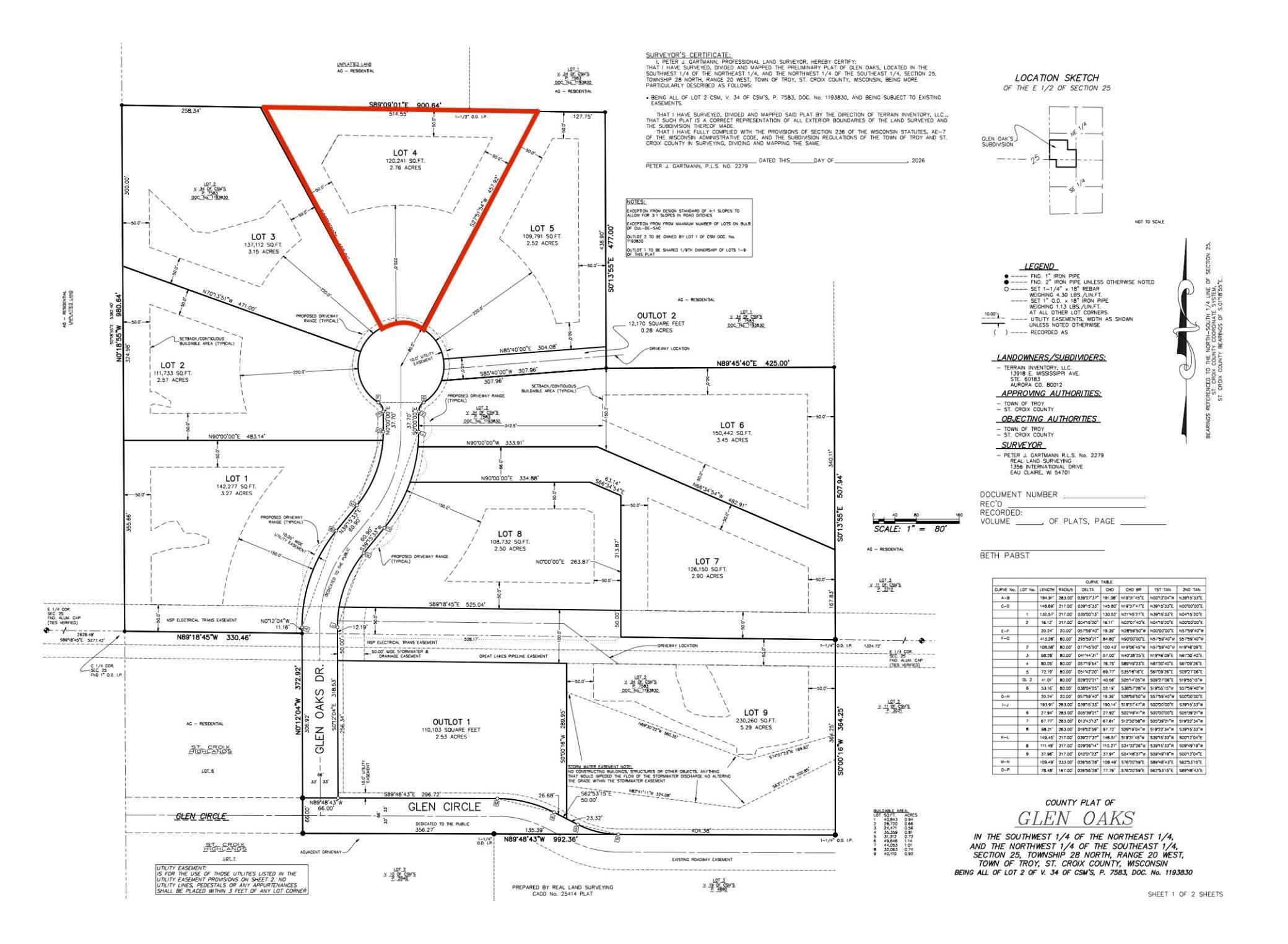 Lot 4 Glen Oaks Drive
