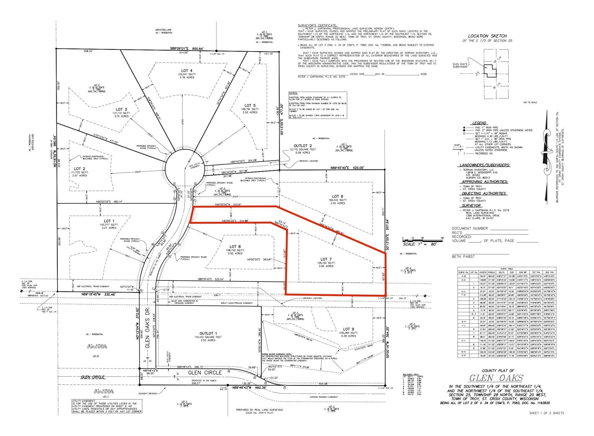 Lot 7 Glen Oaks Drive